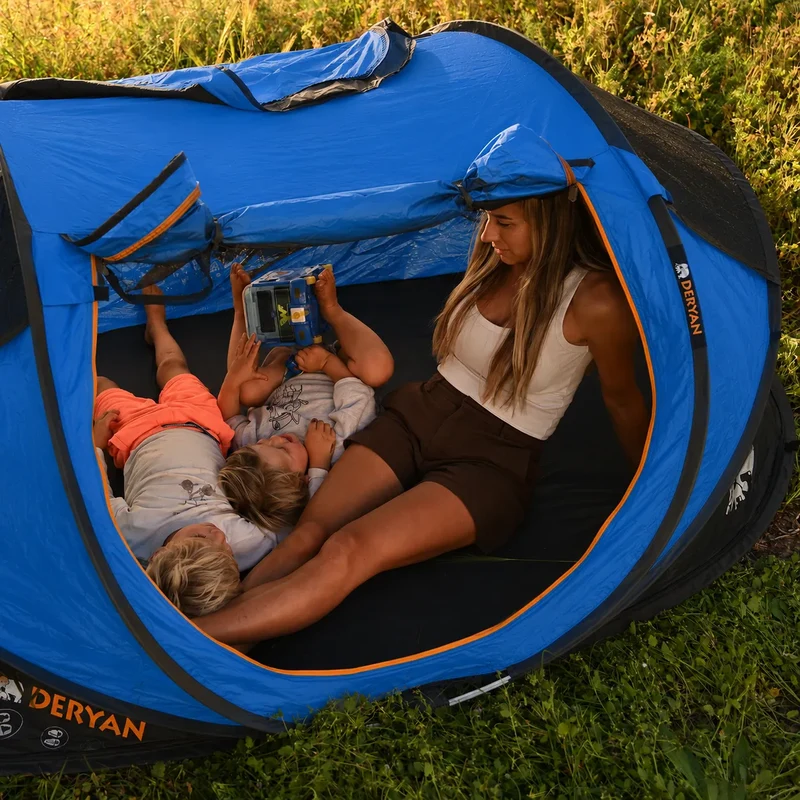 Tenda Pop Up Cocoon - Colonna d'acqua 2000MM - Blu Navy