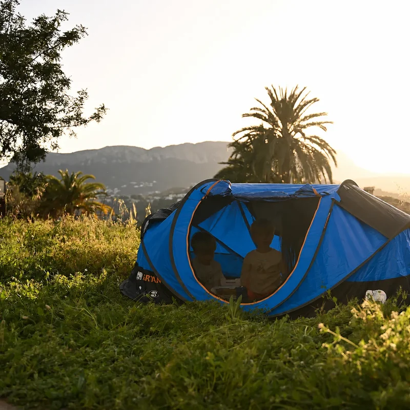 Tenda Pop Up Cocoon - Colonna d'acqua 2000MM - Blu Navy
