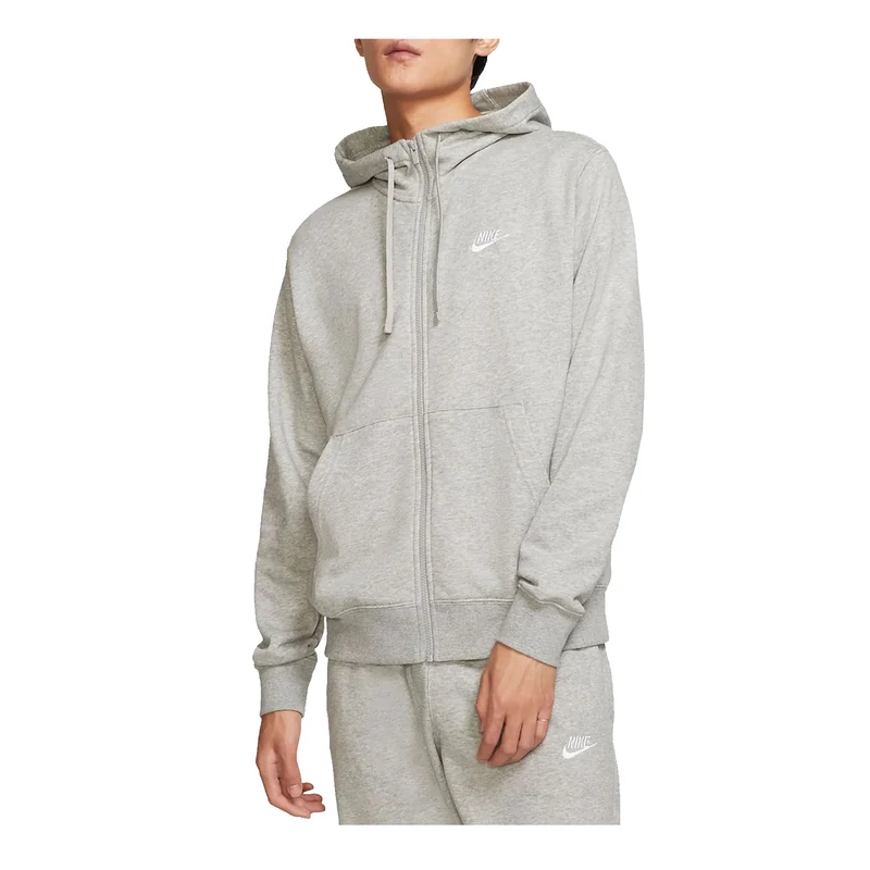 Felpa Full zip Con Cappuccio Mini Logo Garzata