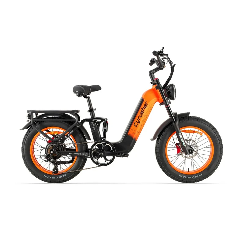 CYRUSHER Kommoda 3.0 20" Electric Cargo Bike 250W Motor 48V 20Ah Battery