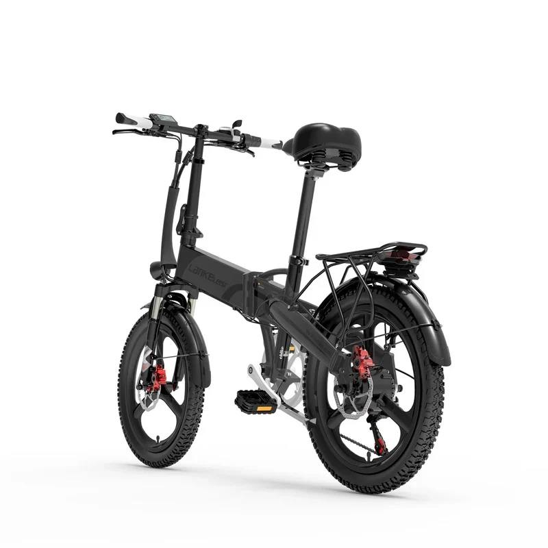 LANKELEISI G660 20" Electric Folding Bike 500W Motor 48V 20Ah Battery