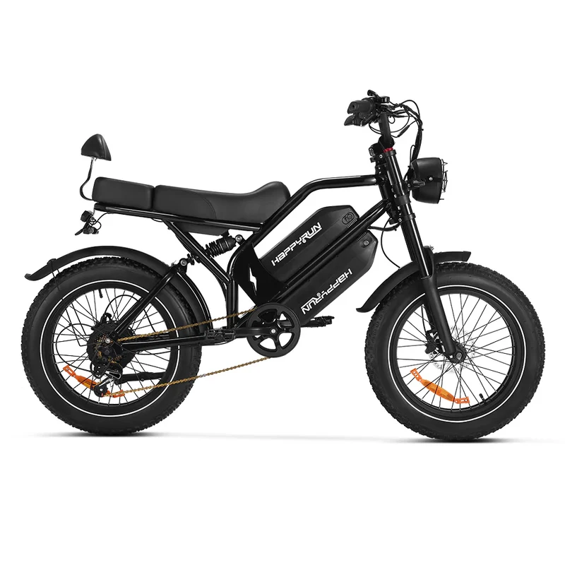 HAPPYRUN G70 20" Electric Cargo Bike 2000W Peak Motor 48V 38Ah Battery