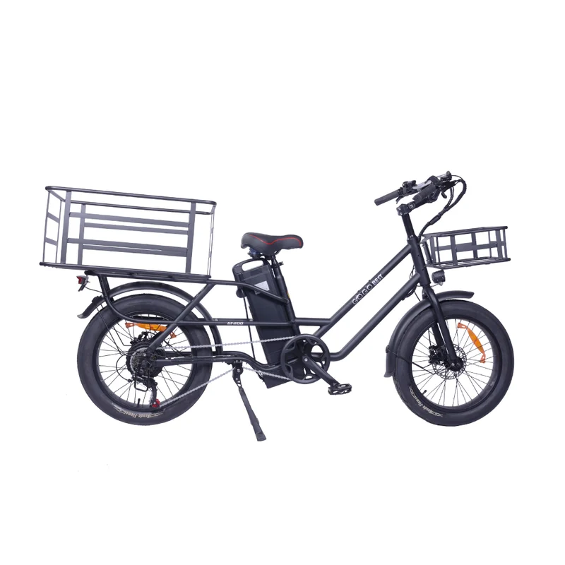 GOGOBEST GF200 20" Electric City Cargo Ebike 500W Motor 48V 15.6Ah Battery