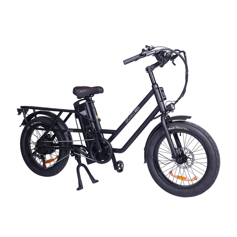 GOGOBEST GF200 20" Electric City Cargo Ebike 500W Motor 48V 15.6Ah Battery