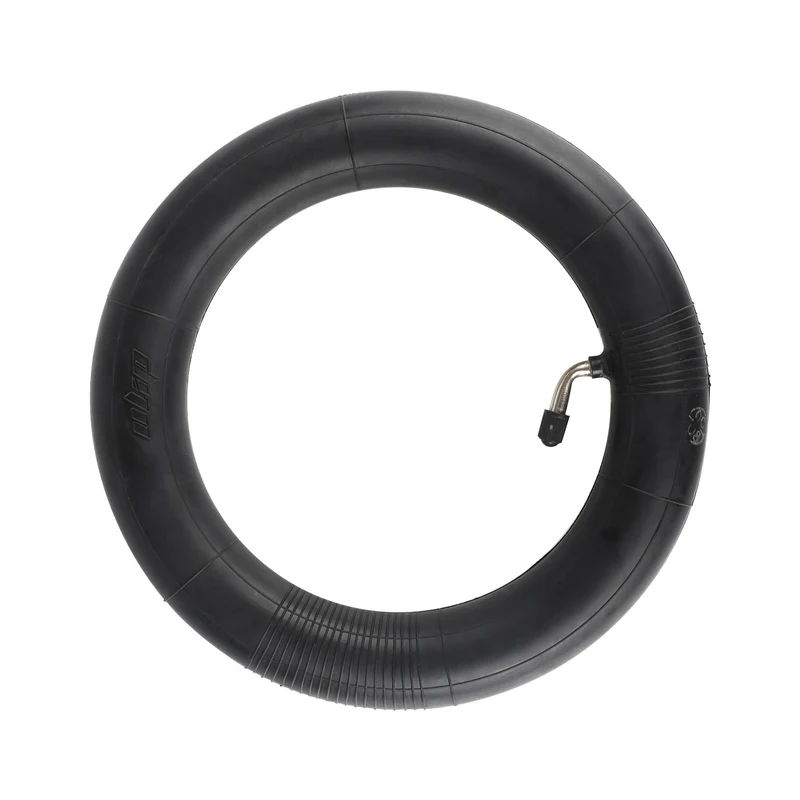 Camera d'aria 10x2.125 pollici valvola curva 0° rinforzata per monopattini elettrici Kugoo Kirin S4, M365/PRO/MI3