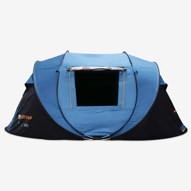Tenda Pop Up Lusso - Colonna d'acqua 2000MM - Blu Navy - 4 Persone