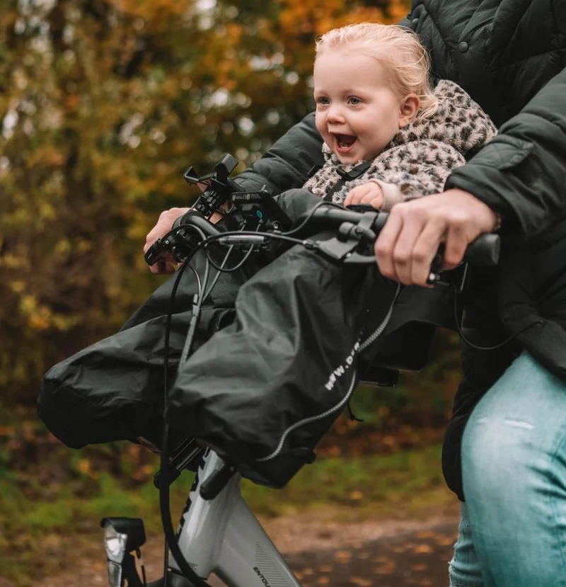 Poncho antipioggia e antivento per seggiolino da bici Bike-A-Way - Bobike & Yepp