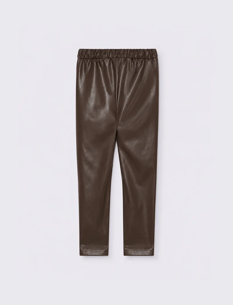 Leggings Bambina - Marrone