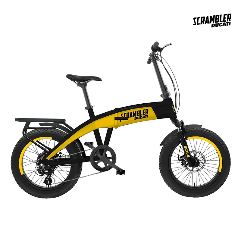 PORTAPACCHI Posteriore per E-Bike Biciclette DUCATI SCRAMBLER