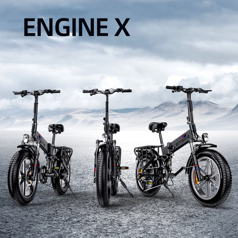 ENGWE Engine X 3 colori Motore|250W sbloccabile a 750W | 48V 13AH | 40KM/H di velicità |Autonomia 90KM