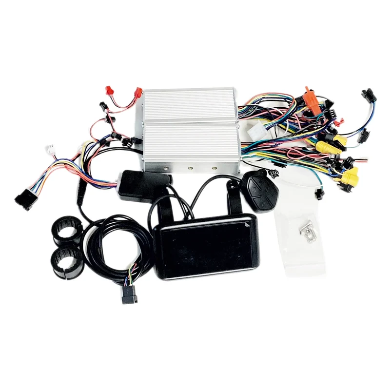 KIT CENTRALINA DUAL MOTOR CONTROLLER 60V dashboard, completa di tutti gli accessori