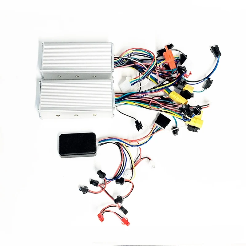 KIT CENTRALINA DUAL MOTOR CONTROLLER 60V dashboard, completa di tutti gli accessori