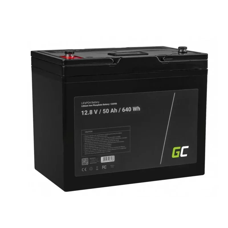 [CAV06 ] LiFePO4 BATTERIA 12.8V 50Ah 1024Wh LFP al litio 12V BMS per Impianto Fotovoltaico Barca a motore Campeggio Sedia a Rotelle Auto elettriche