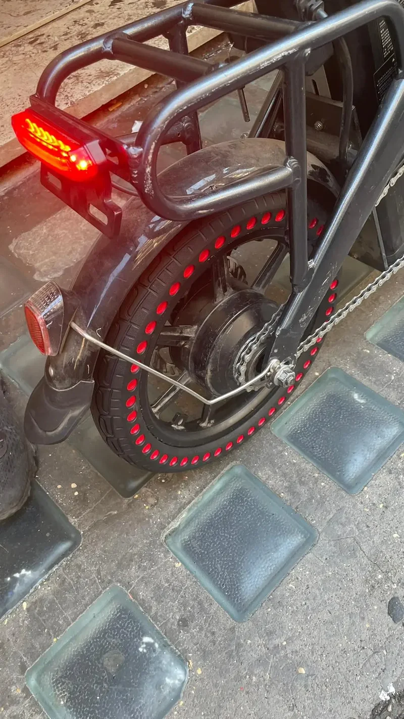 RUOTA SOLIDA in gomma solida ruota 14x2.125 ultraleggera anche per Fiido L3
