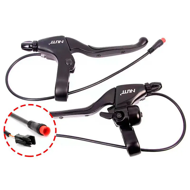 Leva del freno NUTT – connettore IMPERMEABILE o SM 2P per EBIKE e Monopattini elettrici