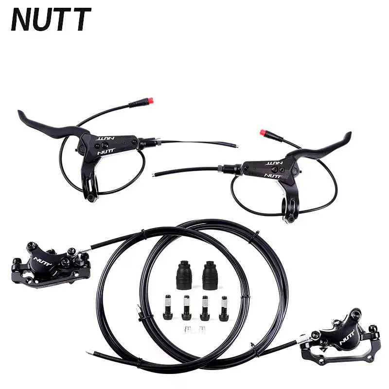 KIT freno idraulico NUTT A5-D per EBIKE e Monopattini Elettrici a disco idraulico