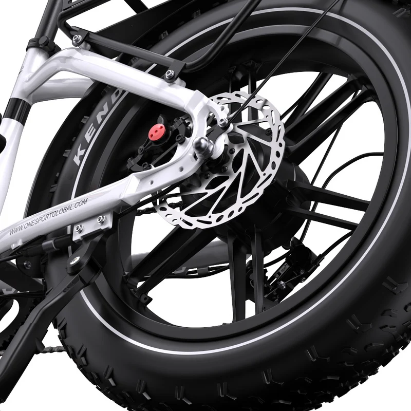 ONESPORT OT08 20" Fat Tire All-Terrain Electric Bike 500W Motor 48V 18Ah Battery
