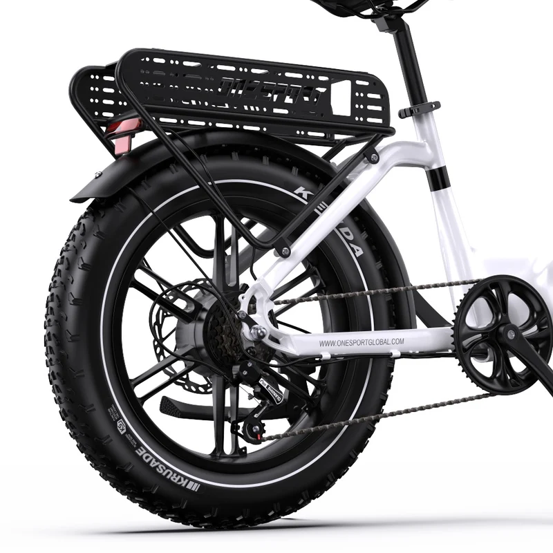 ONESPORT OT08 20" Fat Tire All-Terrain Electric Bike 500W Motor 48V 18Ah Battery