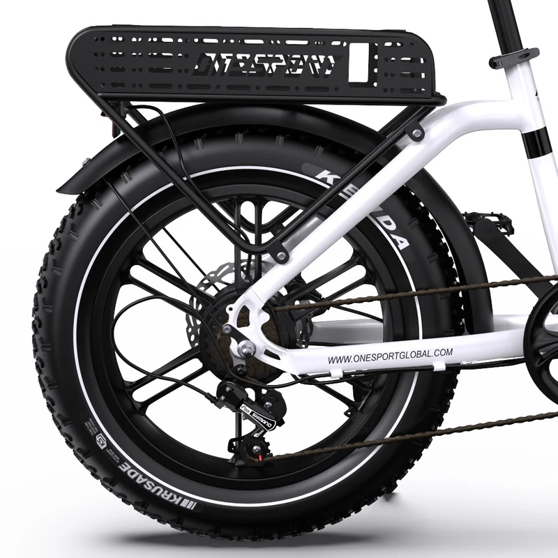 ONESPORT OT08 20" Fat Tire All-Terrain Electric Bike 500W Motor 48V 18Ah Battery
