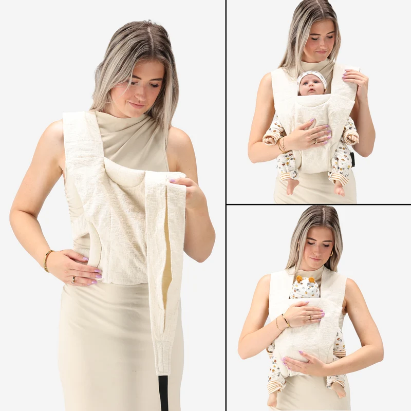 Marsupio Nova Soft Knit Cream