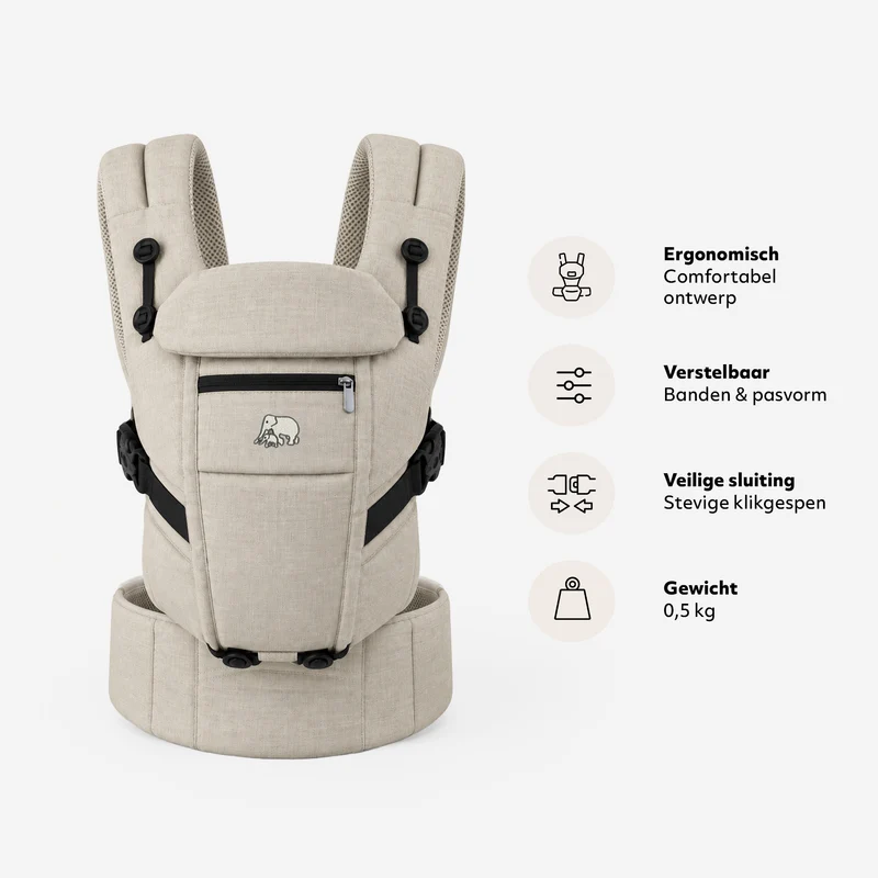 Marsupio 4 in 1 - Panna