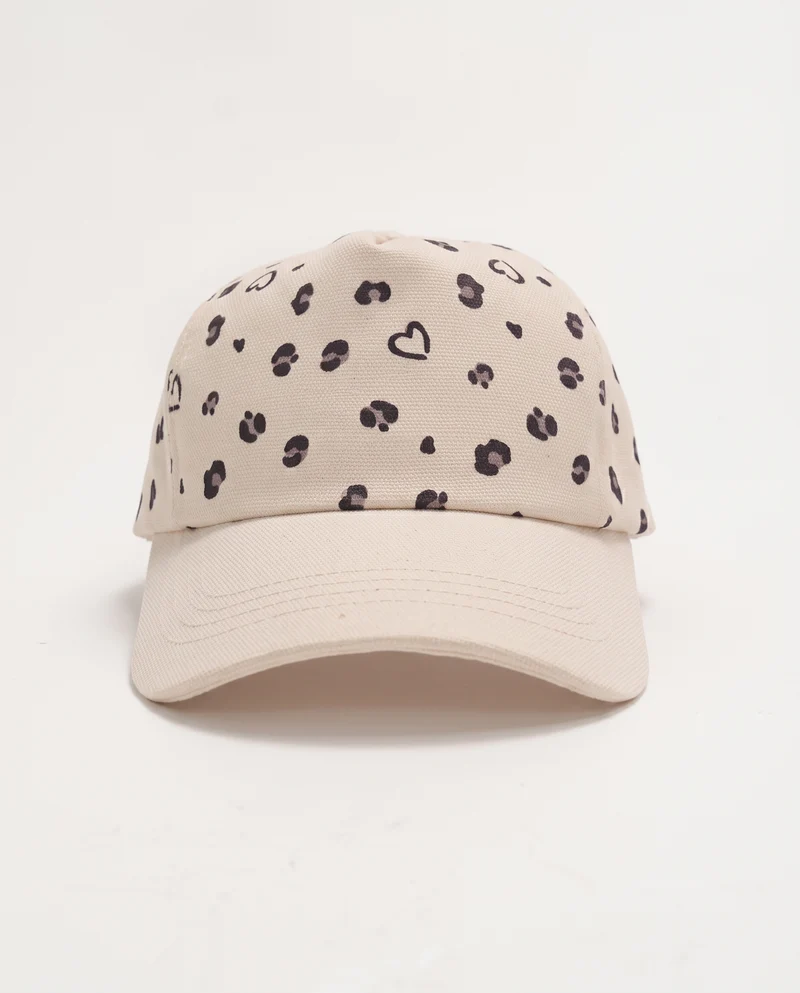Cappello bambina baseball - Beige