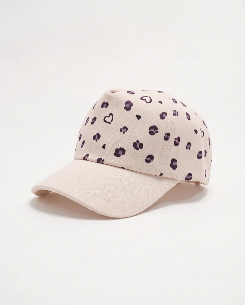 Cappello bambina baseball - Beige