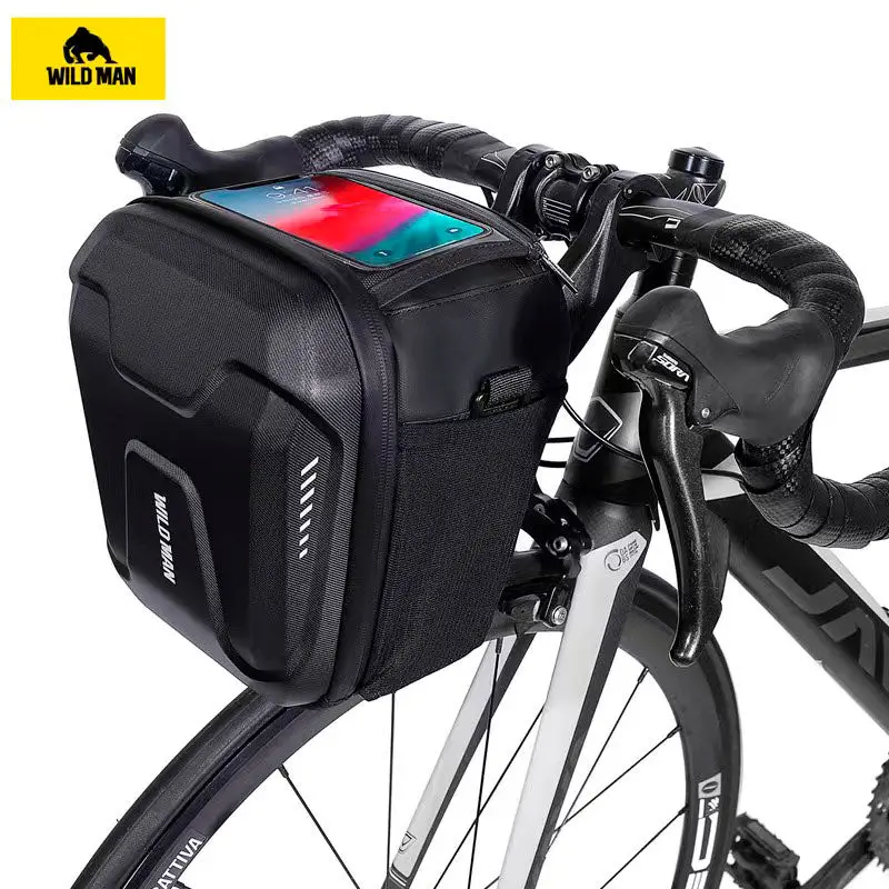 CESTO FRONT impermeabile WILD MAN 3 LT per monopattino elettrico o per Bici Bag