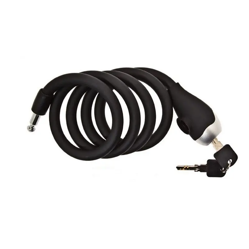 LUCCHETTI BRN a SPIRALE rivestiti in silicone per Monopattini e Bici