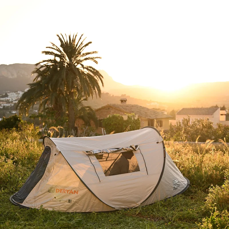 Tenda Pop Up Dome - Colonna d'acqua 2000MM - Crema