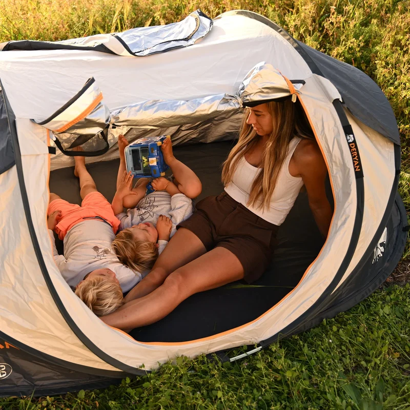 Tenda Pop Up Cocoon - Colonna d'acqua 2000MM - Panna
