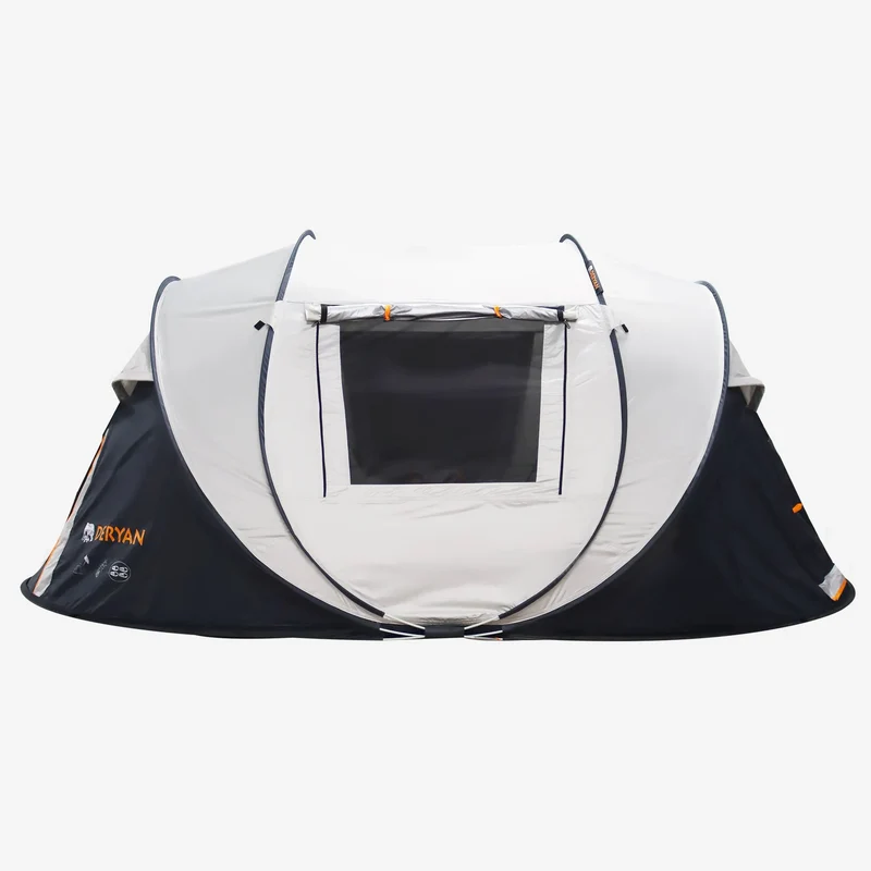 Tenda Pop Up Lusso - Colonna d'acqua 2000MM - Panna - 4 Persone