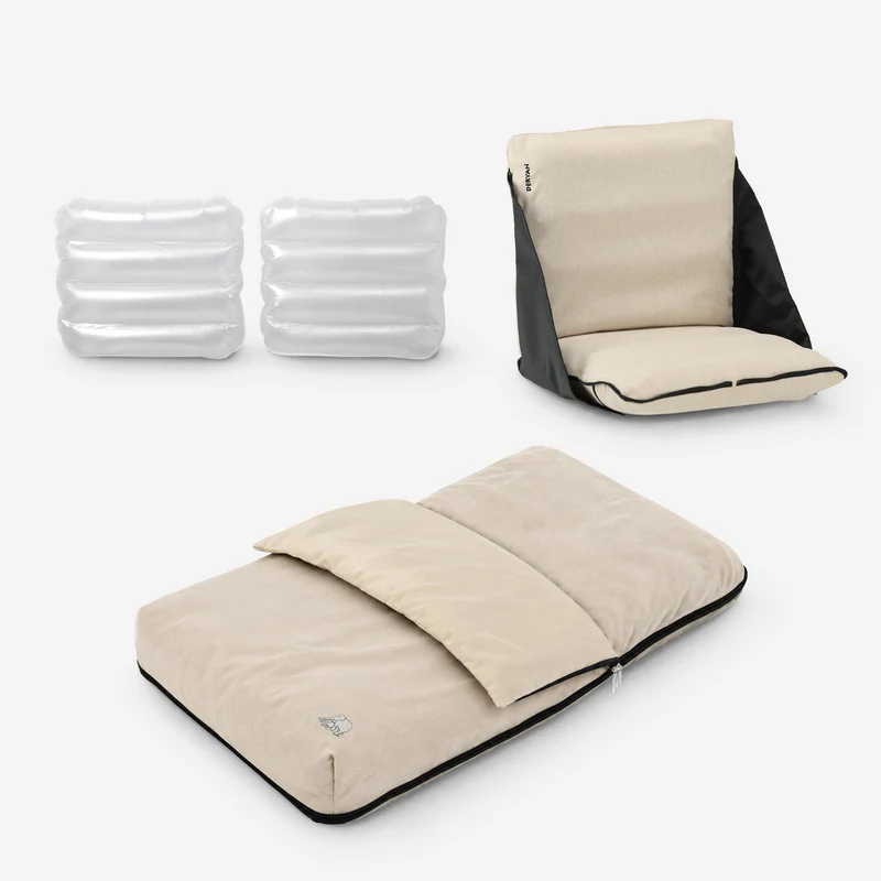 Lettino da viaggio AirTraveller - Crema