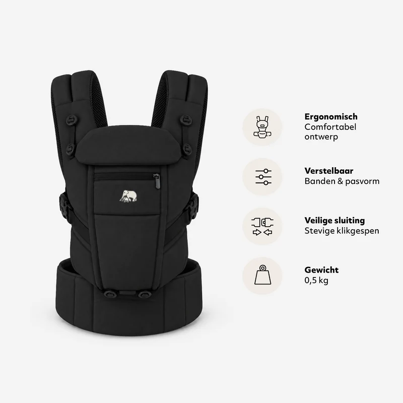 Marsupio 4 in 1 - Nero
