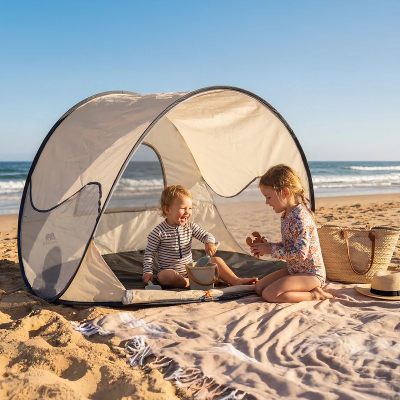 Tenda da spiaggia Crema