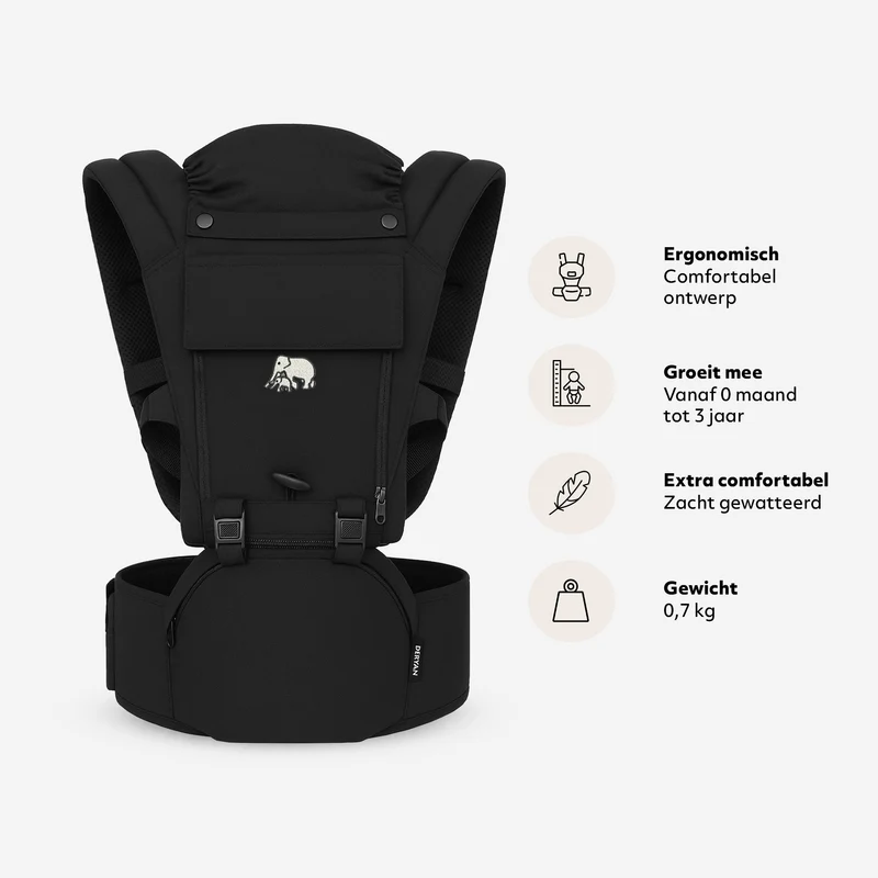 Marsupio Pack Luxe nero