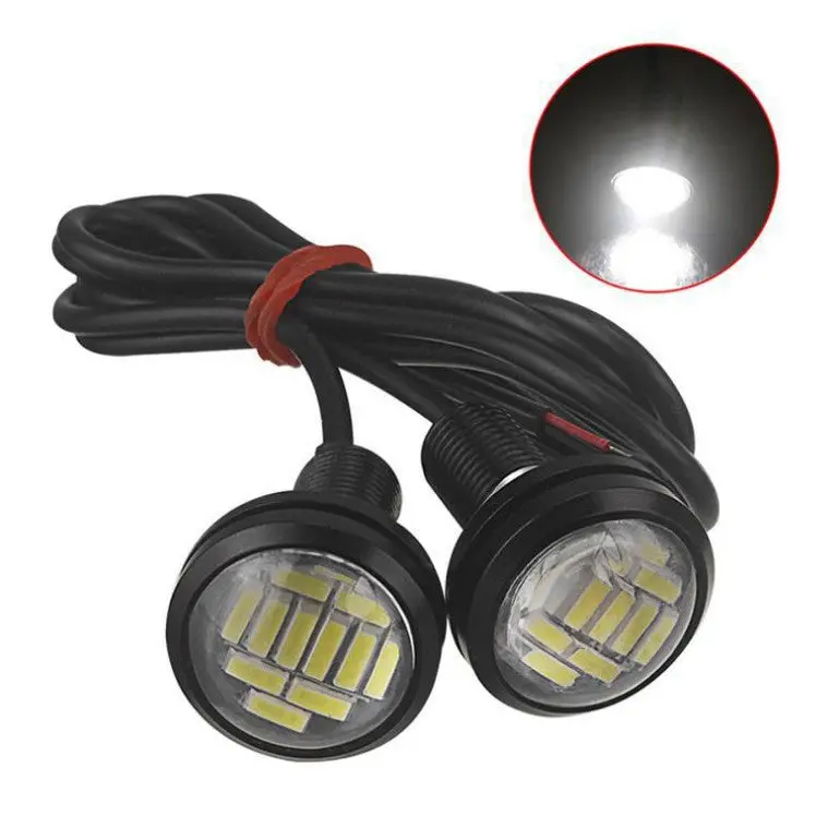 LUCI LED Eagle Eye Led Light Giallo e Rosso (confezione da 2 luci) per monopattini elettrici e bici