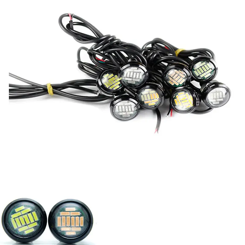LUCI LED Eagle Eye Led Light Giallo e Rosso (confezione da 2 luci) per monopattini elettrici e bici