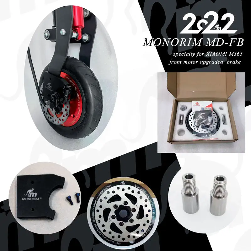KIT MONORIM | Coperchio motore e disco freno Monorim per Xiaomi