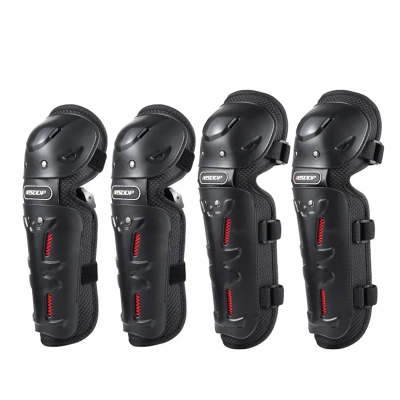 YUME 4PCS Motorcycle Elbow Kneepad