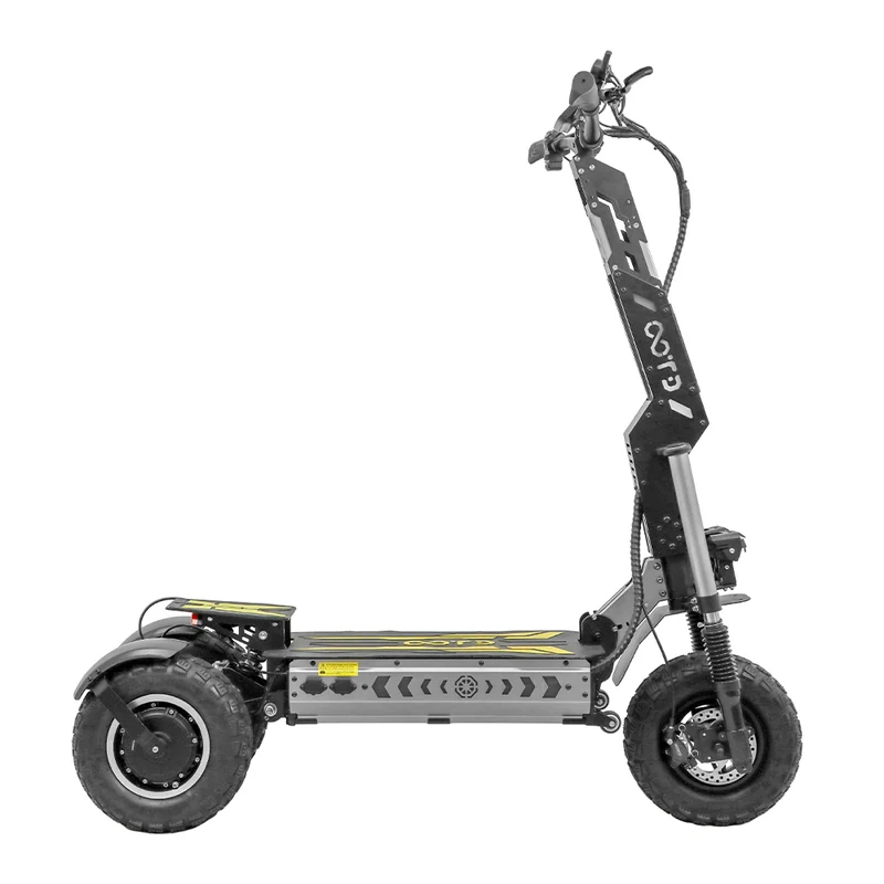 OOTD T30 13" All-Terrain 3-Wheel Scooter Electric Scooter 1600W*2 Dual Motor 60V 31.2Ah Battery