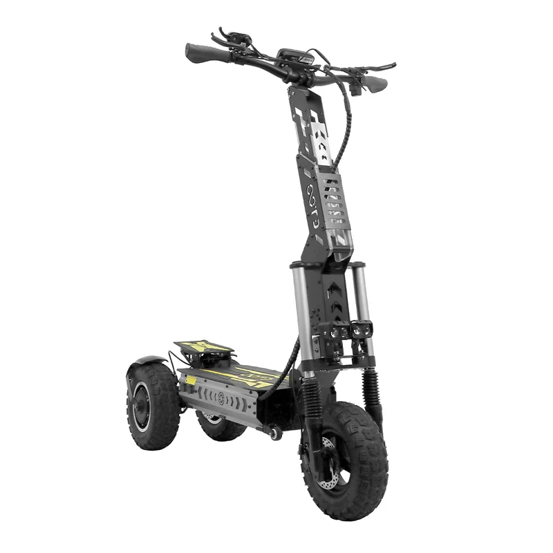 OOTD T30 13" All-Terrain 3-Wheel Scooter Electric Scooter 1600W*2 Dual Motor 60V 31.2Ah Battery