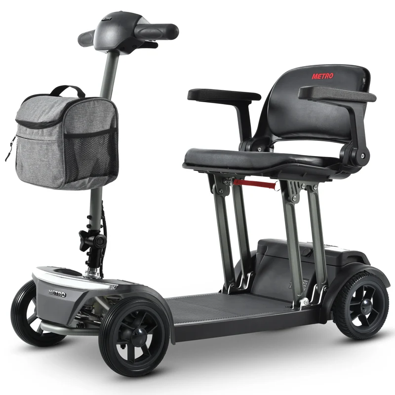 METRO MOBILITY AIR TRAVELLER 8" 4 Wheel Mobility Scooter 180W Motor 24V 20Ah Battery