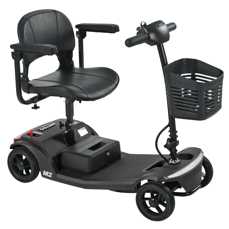METRO MOBILITY M2 7.1" 4 Wheel Mobility Scooter 250W Motor 24V 12Ah lead-acid Battery