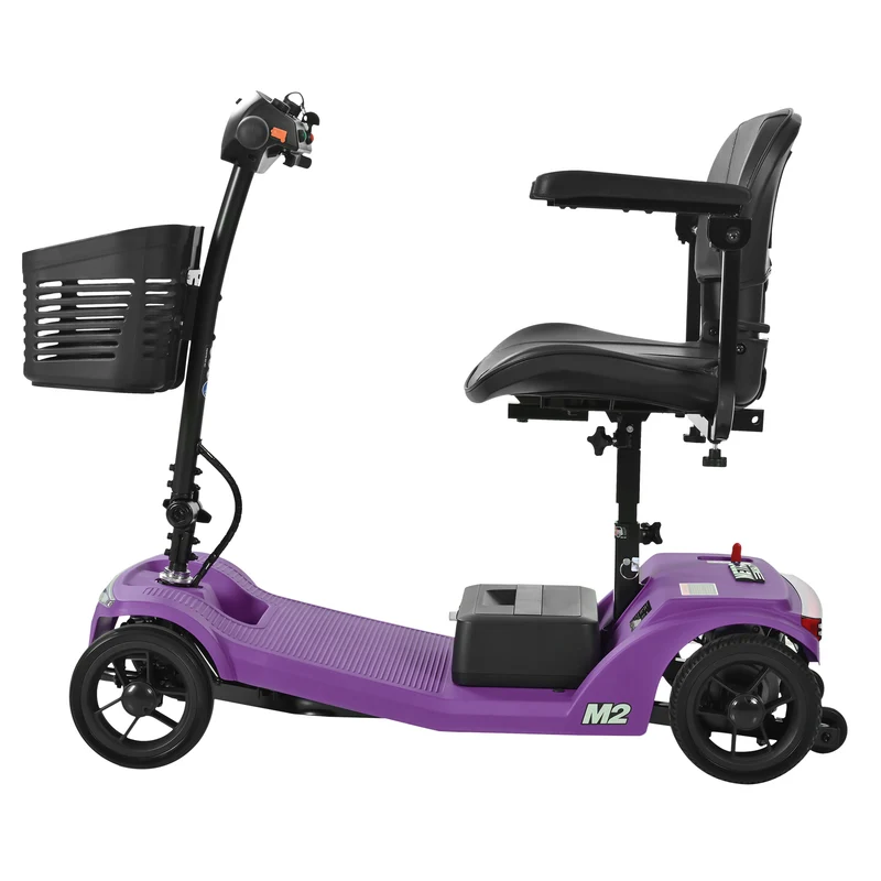 METRO MOBILITY M2 7.1" 4 Wheel Mobility Scooter 250W Motor 24V 12Ah lead-acid Battery
