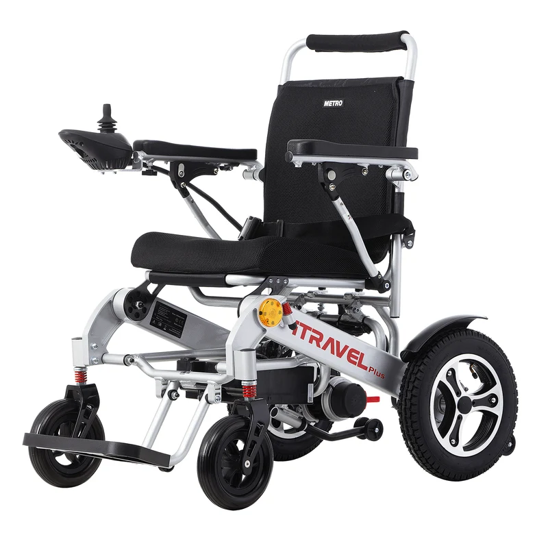 METRO MOBILITY ITRAVEL PLUS 8" 4 Wheel Mobility Electric Wheelchairs 360W Motor 24V 20Ah Battery