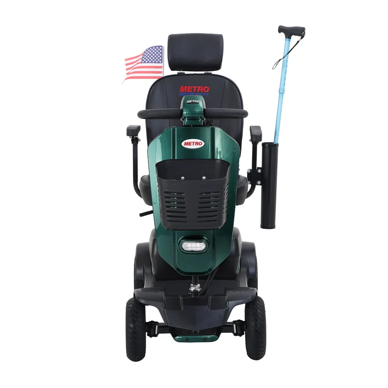 METRO MOBILITY MAX PLUS 9" 4 Wheel Electric Mobility Scooter 300W Motor 24V 20Ah Battery