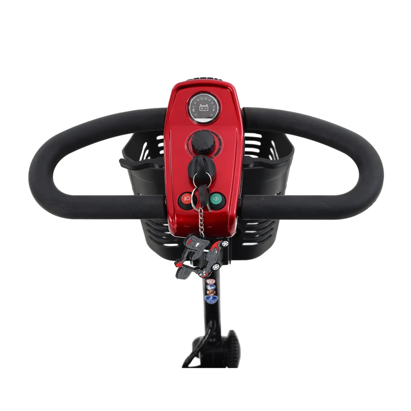 METRO MOBILITY MAX SPORT 9" 4 Wheel Electric Mobility Scooter 300W Motor 24V 12Ah Battery
