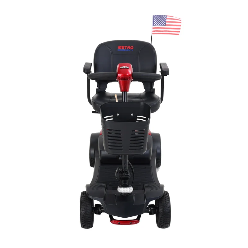 METRO MOBILITY MAX SPORT 9" 4 Wheel Electric Mobility Scooter 300W Motor 24V 12Ah Battery