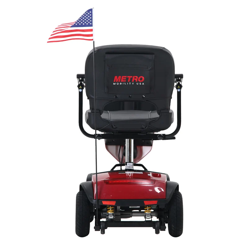 METRO MOBILITY UPGRADED PATRIOT 9" 4 Wheel Electric Mobility Scooter 300W Motor 24V 12Ah Battery